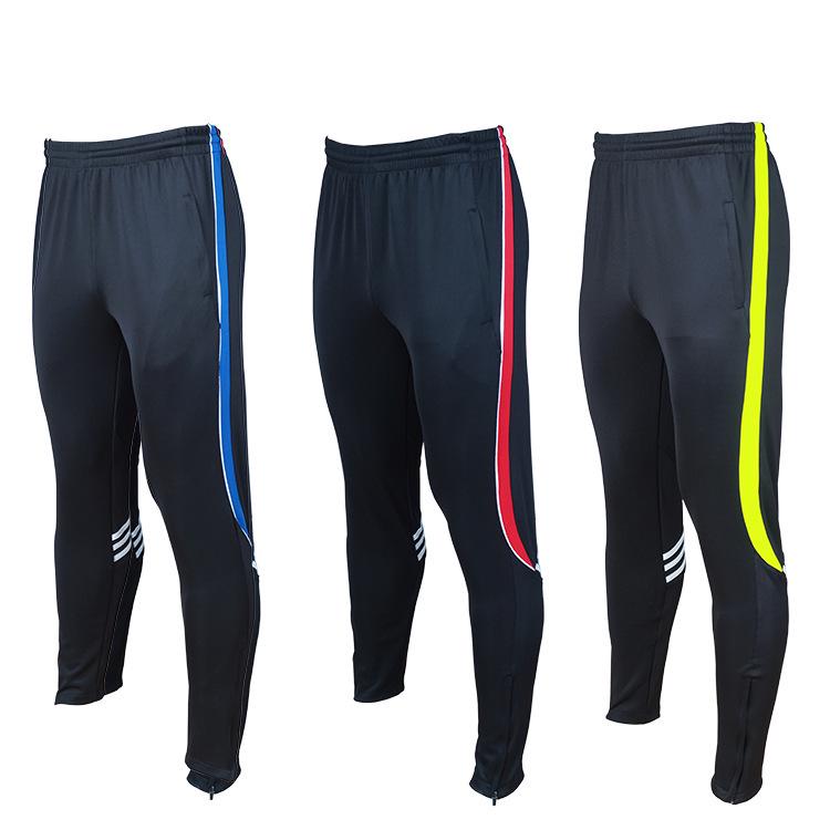 Męskie Długie Spodnie Dresowe Treningowe Sportowe do Biegania, Piłki Nożnej i Casualowego Fitnessu