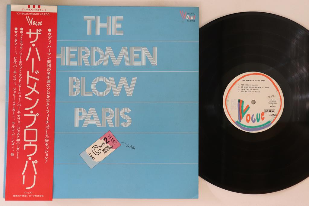 LP Schallplatte HERDMEN - Herdmen Blow Paris YX8025PROMO VOGUE Japan Obi Jazz Gebraucht
