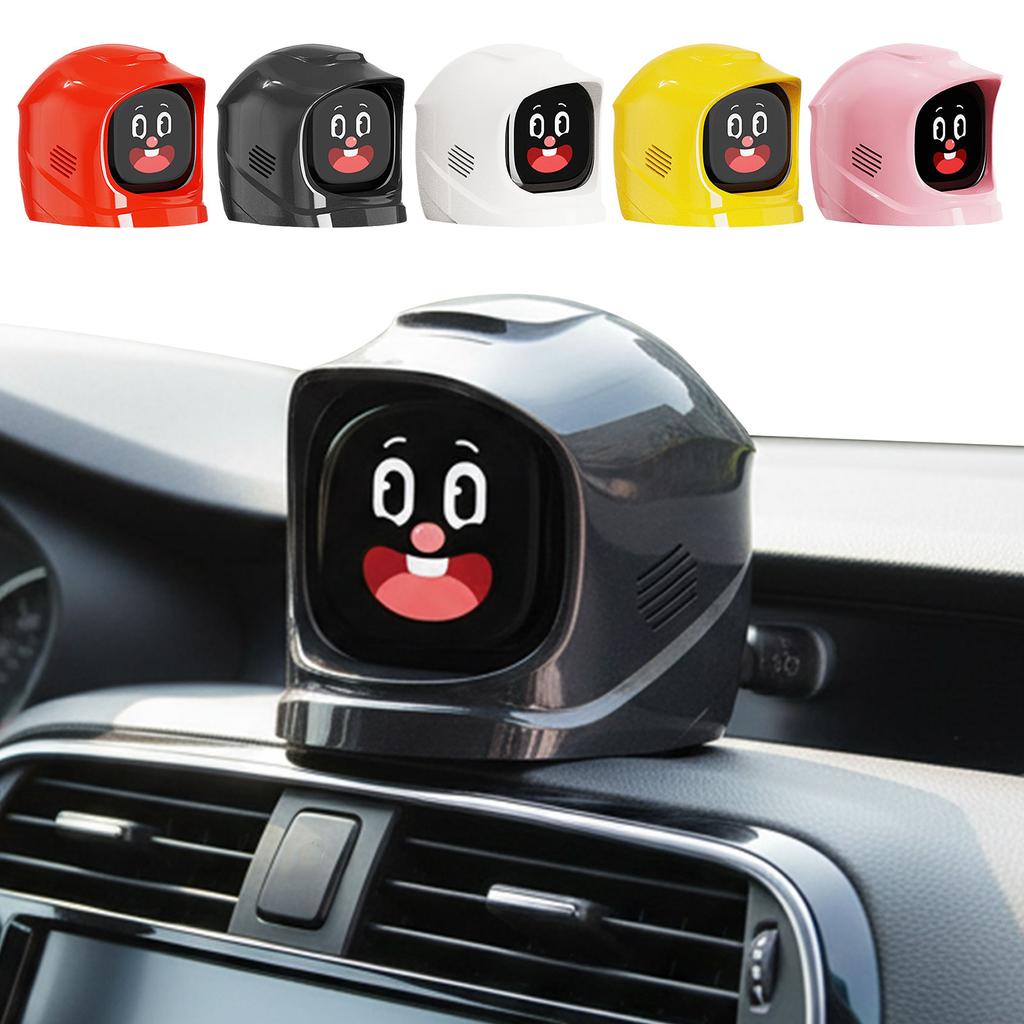 Car Dashboard Robot Type-C Charging Smart Voice-Activated Robot Cute AI Companion Decorations for Mood Boost & Interior Style