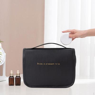 Toiletry Bag Hanging Travel Makeup Cosmetic Case Compact with Hook Multipurpose Large