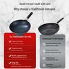 Ting Le Zhangqiu Traditional Hand-Forged Iron Wok