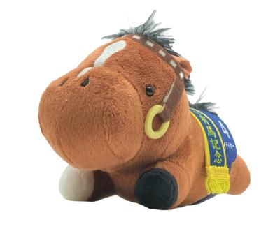 Thoroughbred Collection Lying Down Mascot Ball Chain 12cm Approx. (Tokai Teio)