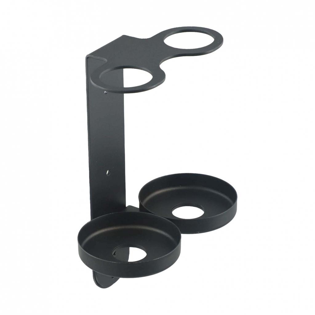 Wall Mounted Soap Dispenser Bottle Holder Hanger Shower Gel Shampoo Storage Rack