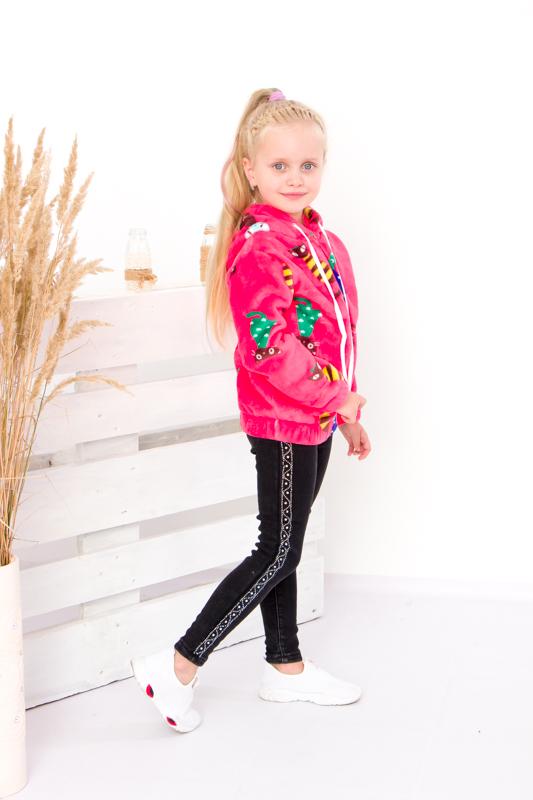 

Перемичка (Дівчата) – На блискавці, Теплий та м який, Дизайн з капюшоном, Зима, 6071-035-5 HC 92 кораловий