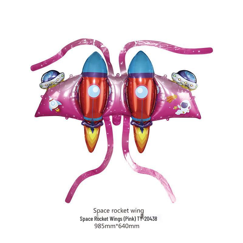 Colorful Children's Angel Wings Inflatable Butterfly Balloons for Night Market and Street Stall Decoration