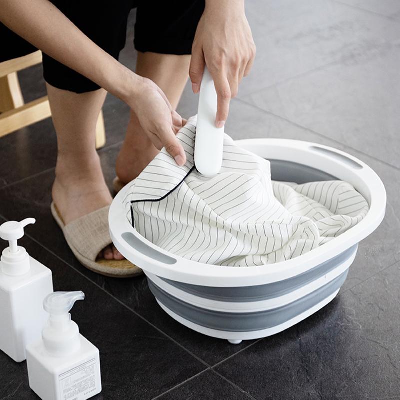 New Folding Cutting Board Dish Basket Multifunction Collapsible Chopping Board Fruit Vegetable Basket