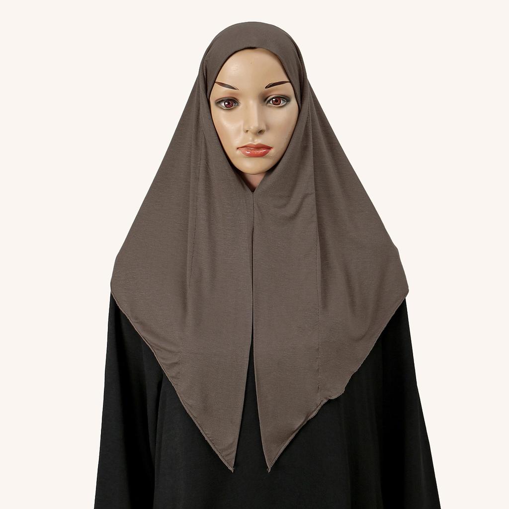 New Modal Hijabs Undercap Instant Muslim Women'S Hijab Inner Jersey Cotton Headband Cap Scarf Solid Islamic Turban Strech Bonnet