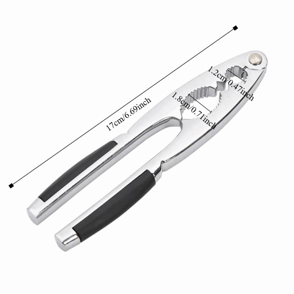 Serrated Anti-slip Design Walnut Plier High Hardness Pecan Sheller Nut Peeler Living Room