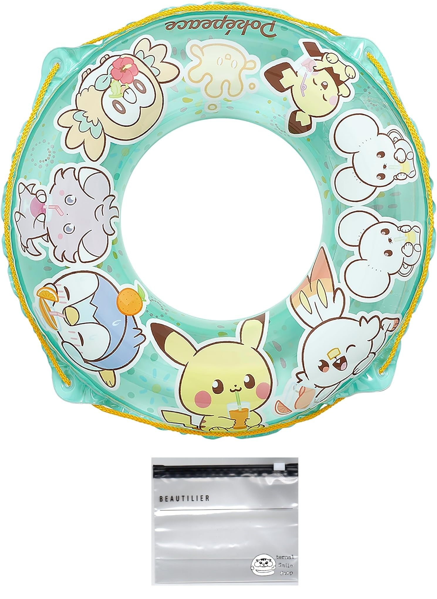 

PokePeace Kids 80cm Swim Ring with Rope (Swim Ring, Slider Bag)