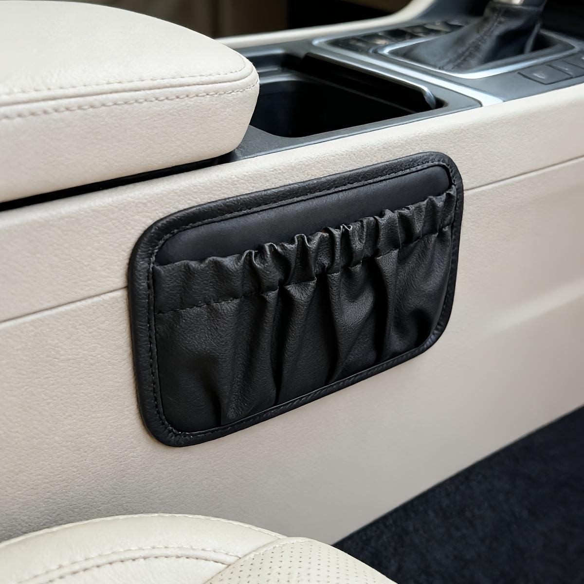 

Car PU Leather Glue Storage Bag, Multi-functional Glue Storage Bag, Car Phone Pouch чёрный