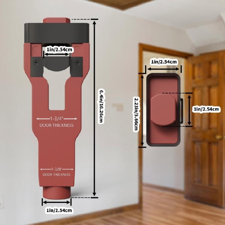 Precisions Scoring and Chiseling Door Latches Installation Kits Door Latches Mortise Tool Professional Hole Puncher