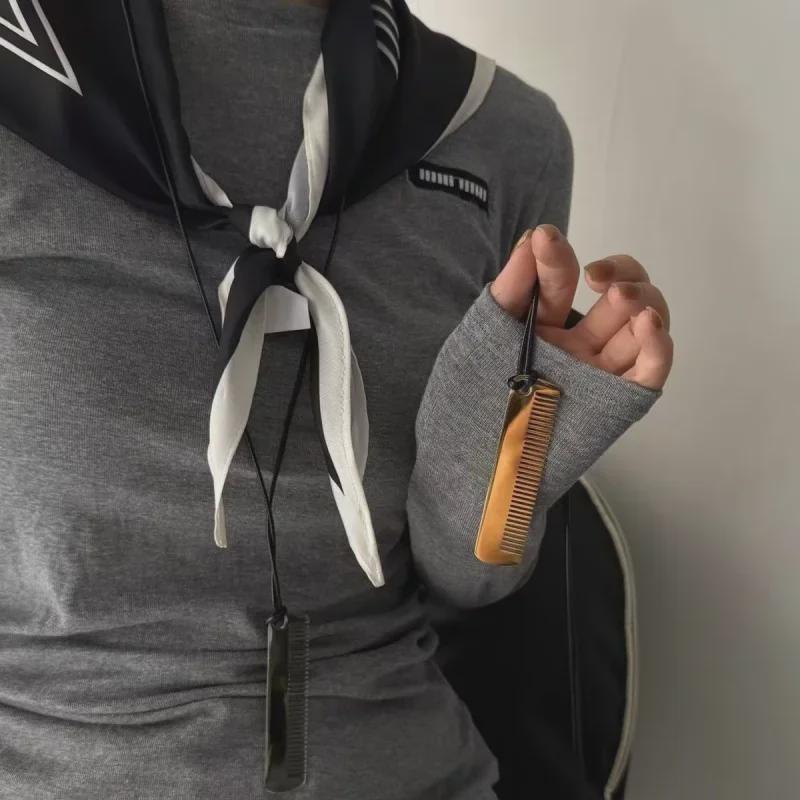 Collana Lunga Ouni Che Jingyuan: Catena per Maglione Elegante e Versatile