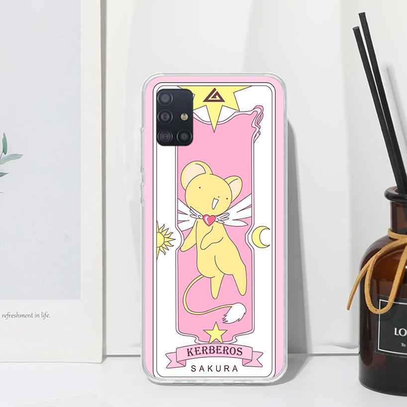 CardCaptor Sakura Anime Phone Case For Samsung Galaxy A52 A42 A32 A22 A12 A02S A72 A51 A50S A41 A31 A21S A71 A40 A30S A20S A10S
