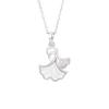 necklace: white gold