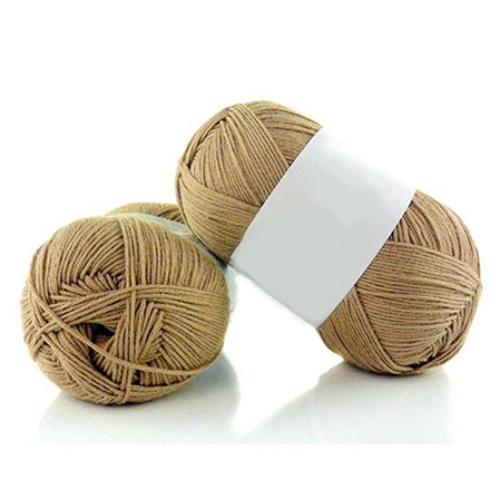 1Pc 50g Per Skein Soft Bamboo Crochet Cotton Knitting Baby Knit Wool Yarn