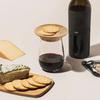 4Pcs Handmade Wine Glass Covers Leakproof Wooden Red Wine Lid Wine Glass Topper  Restaurants