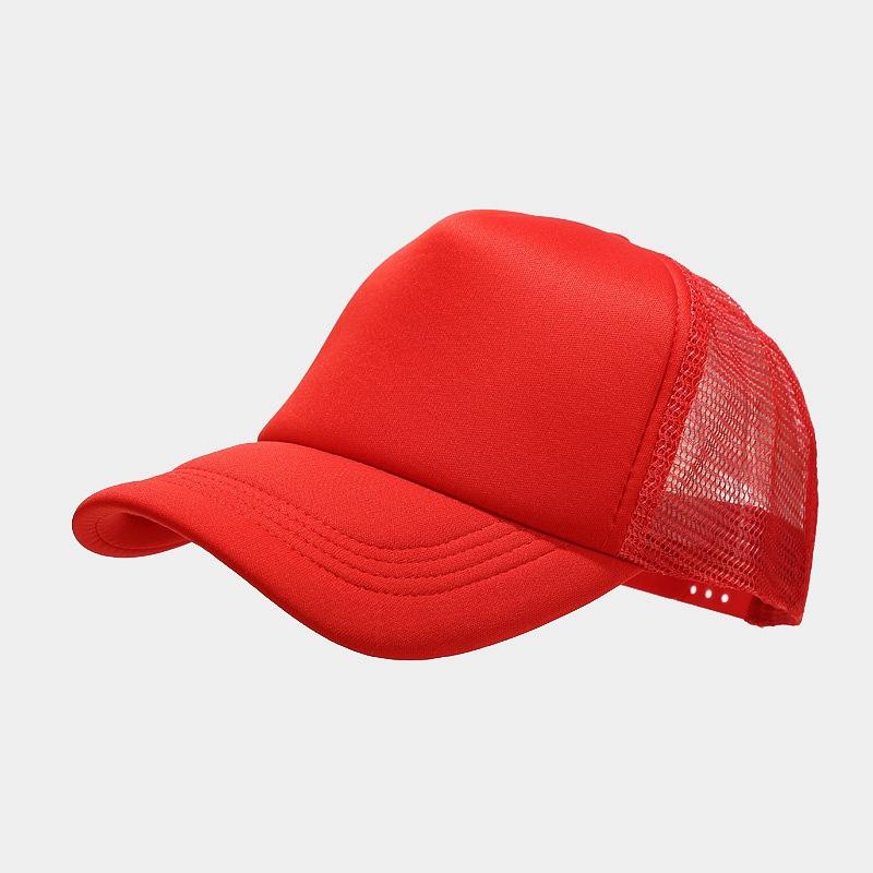 Wholesale Manufacture Embroidery Sublimation Print Mesh Blank 5 Panel Foam Custom Trucker Caps High Quality