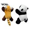 Stuffed Animal Fridge Magnet Plush Decoration, Panda Magnetic Ornament, Metal Surface Raccoon Shape Refrigerator for Home Kitchen Decor