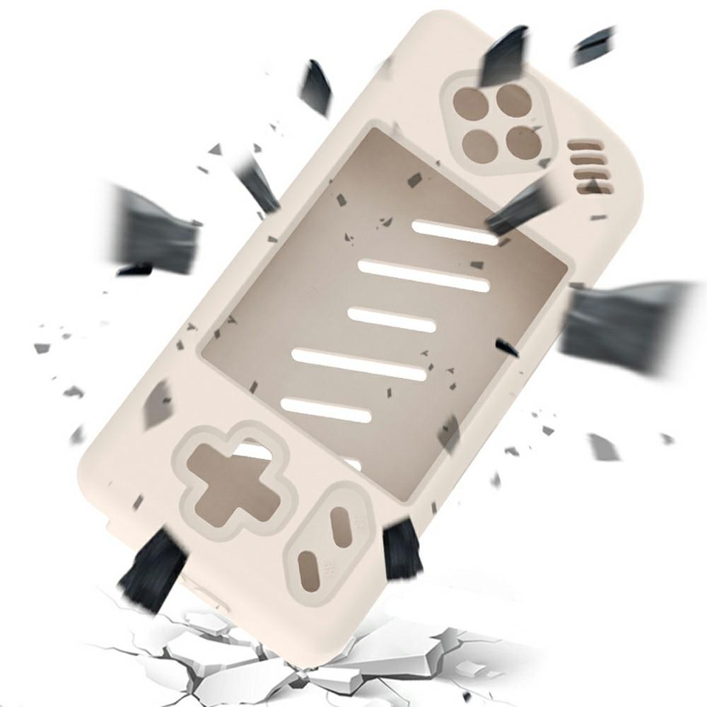 Étui de protection en silicone pour console de jeu portable Anbernic RG28XX Housse avec dragonne