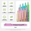 Single-Headed Metal Acrylic Marker Pen for Crafts, Greeting Cards, and Art In Metallic Colors