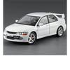 1/24 Mitsubishis Lancer Evolution Alloy Sports Car Model Diecasts Metal Racing Vehicles Car Model Sound and Light Kids Toys Gift