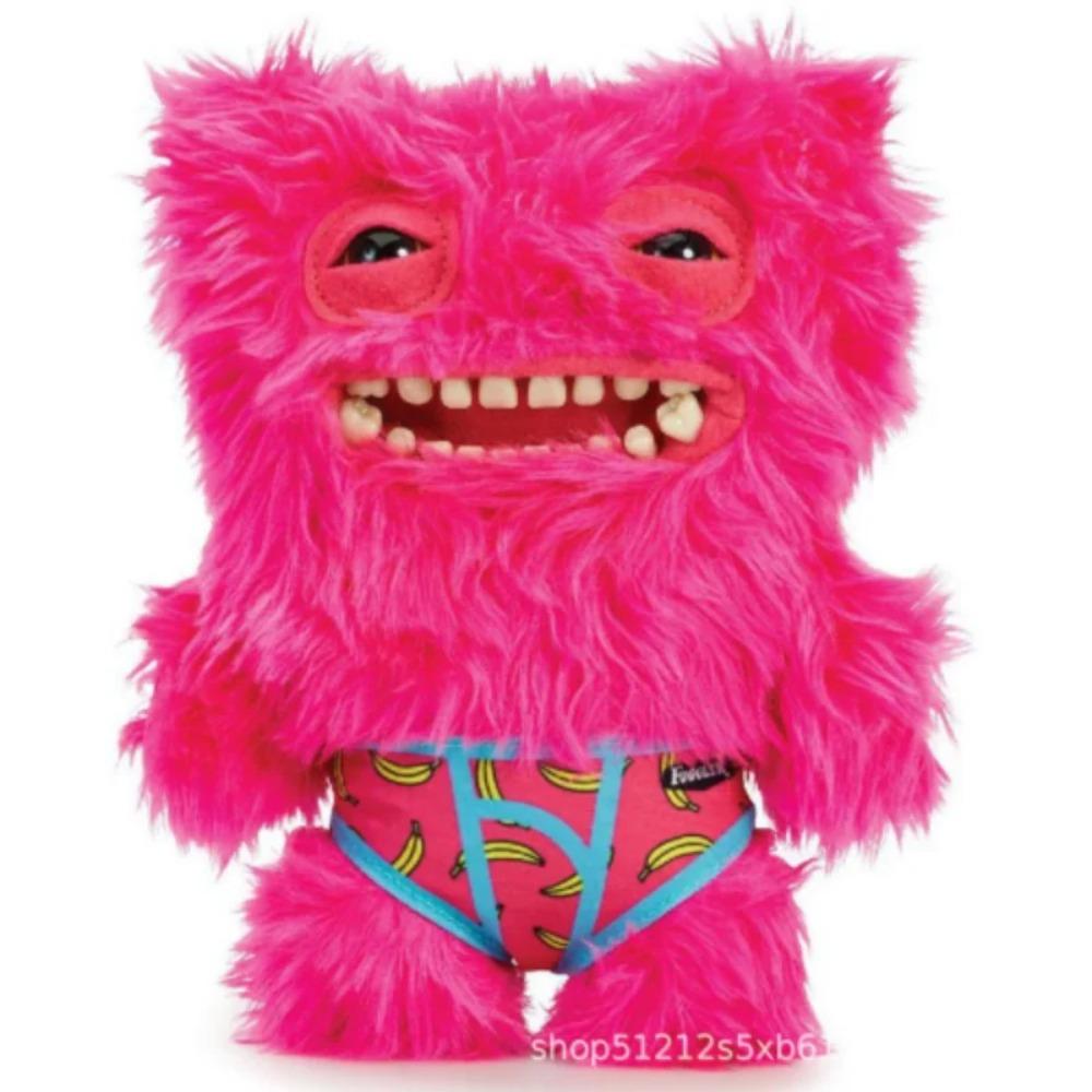 Fuggler Big Teeth Plush Toy Funny Ugly Monster Fugguler Series Rabbit Screech Wide Eyed Weirdo Plush Peluche Birthday Gifts 9"