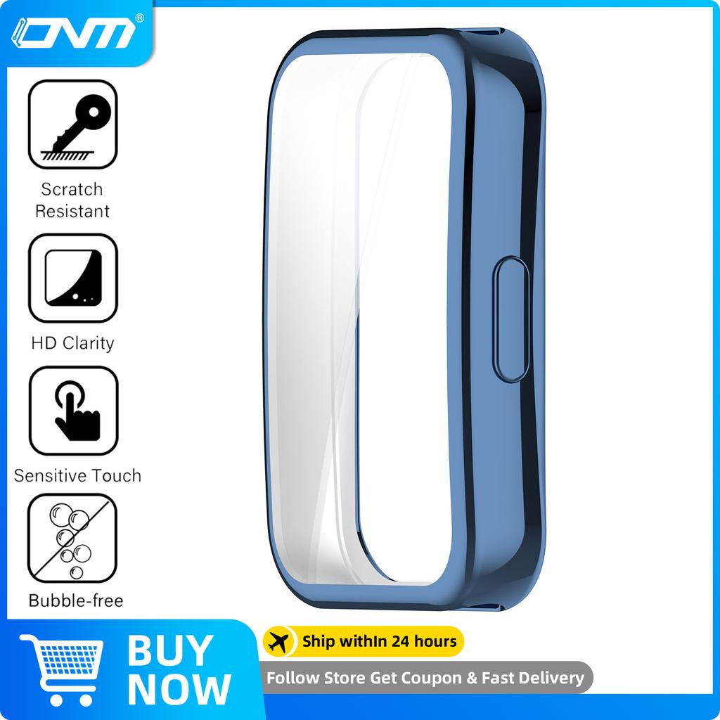 Pouzdro pro Huawei Band 10 9 8 Ochranné pouzdro na displej Měkký TPU Všestranný ochranný nárazník Kryt pro Huawei Band10/9/8 Příslušenství