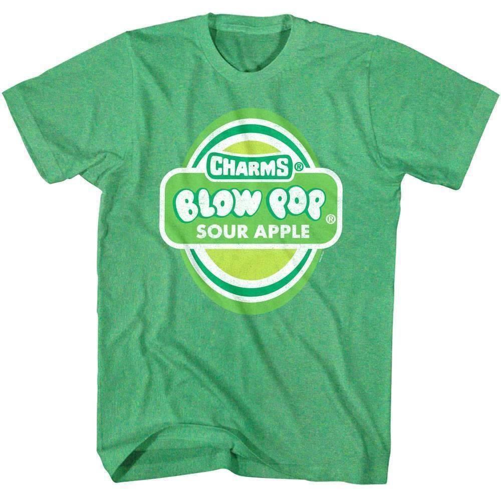 Charms Blow Pop Sour Apple Men T Shirt XXXXL