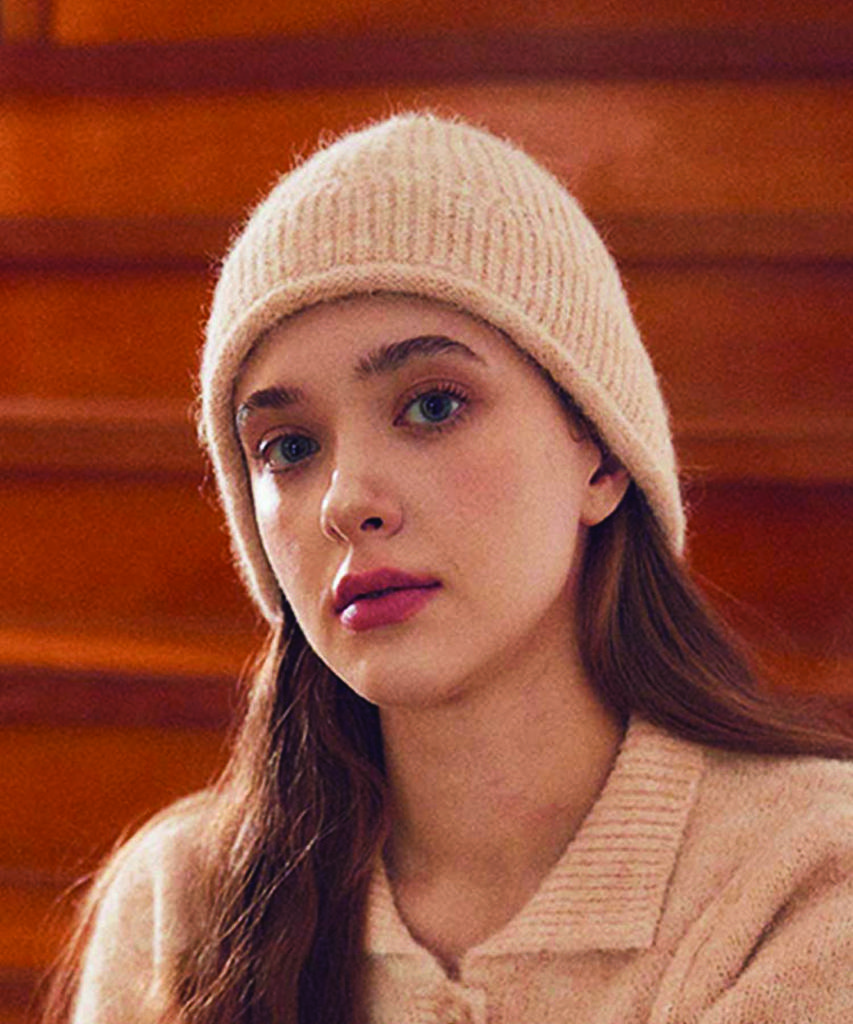 MOLLY'S MOMENT Hairy Bucket Hat_Beige