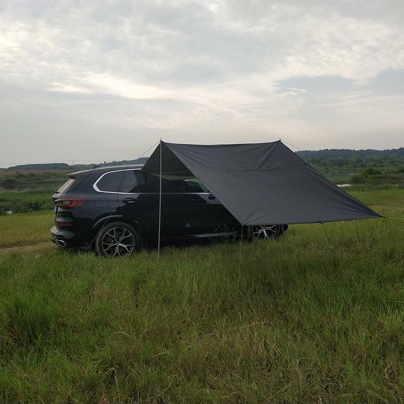 Car Sunshade Side Awning for Outdoor Camping - Rear Tent & Canopy for SUV and RV