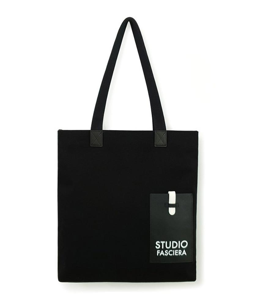 Fasciera Leather Pocket Canvas Shoulder Bag_Balkan 03