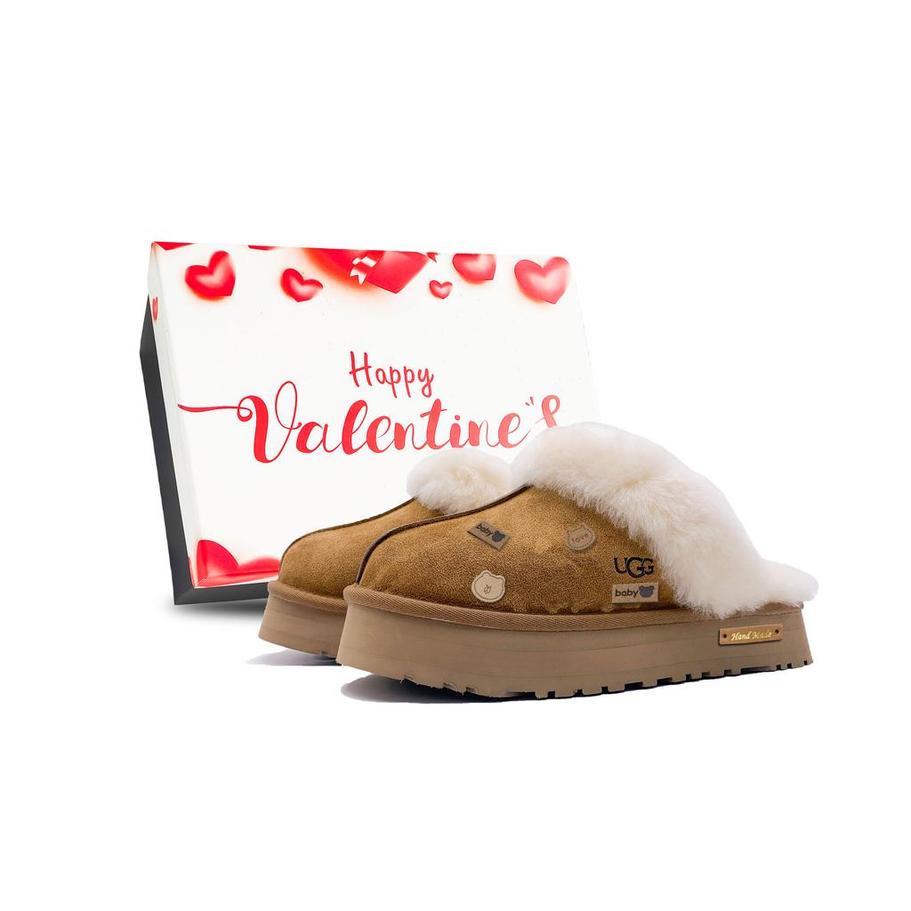 UGG Slip Resistant Closed Toe Slippers Women's Chestnut Brown 1122550-CHE(Team188-S-BOX)