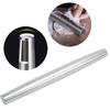 Non-stick rustfritt stål kjevle Kake Deig Roller Baking Baking Bakeware Tool