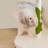 Softer Pet Massage Comb Self Cleaning Cat Scratcher Massager  Wall Corner