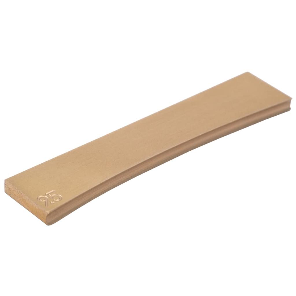 Musiclily Ultra Brass Guitar Fret Press Cowl Inserts, 9.5" Radius, for Acoustic Guitar, Electric Guitar, and Bass