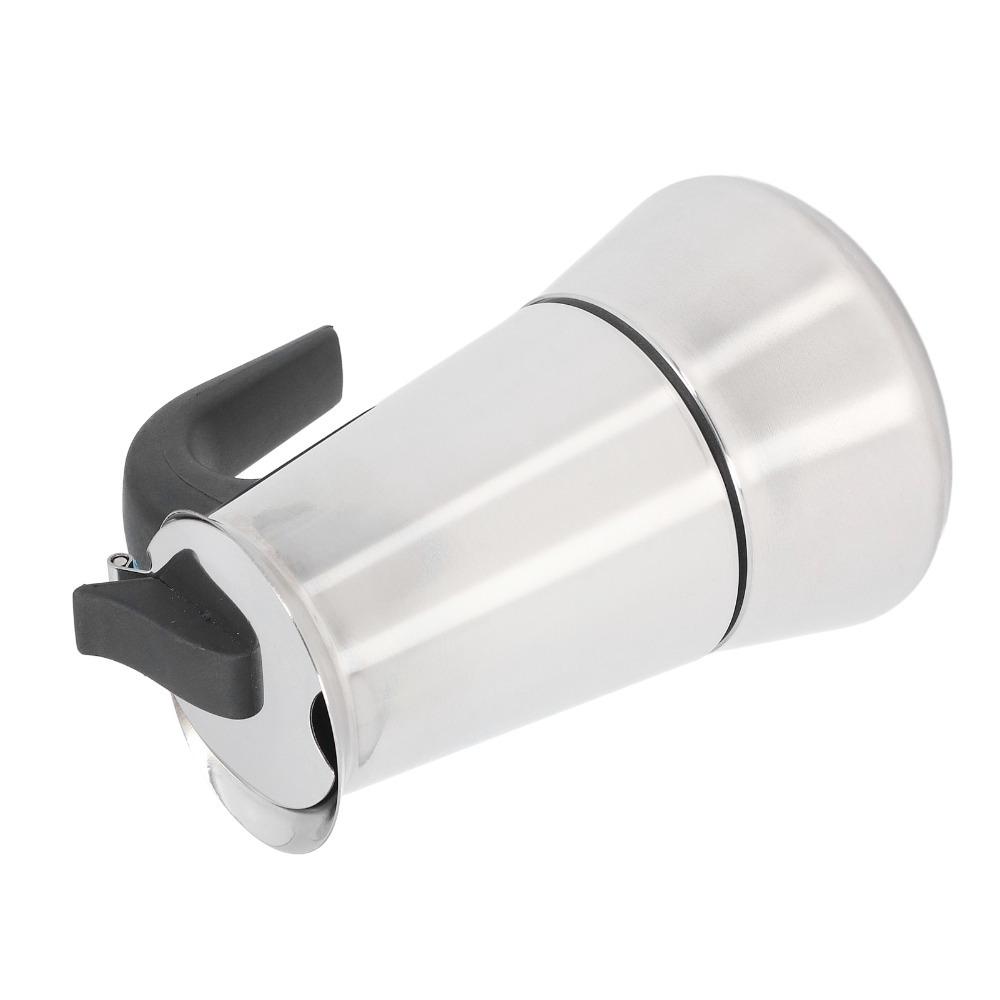 Large Capacity Moka Pot Stainless Steel Espresso Maker Classic Italian Coffee Maker Coffee Brewing
