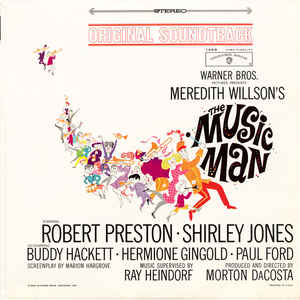 LP Record OST, MEREDITH WILLSON - Music Man BS1459 Warner Bros. Re 1962 US Soundtracks & Musicals Used