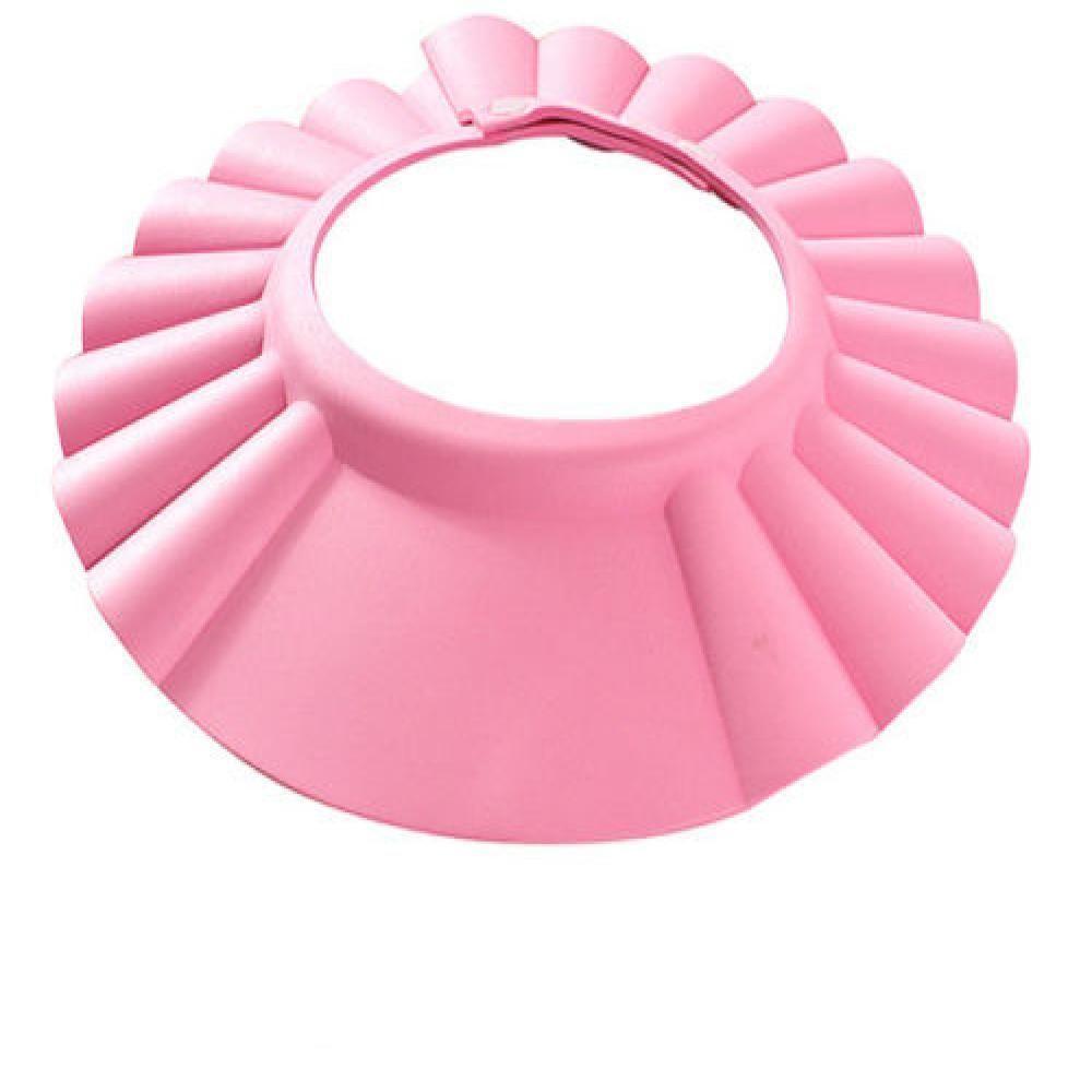 Kid Safe Shower Shampoo Hair Shield Wash Bath Cap Hat Protector
