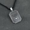 St George Protection Necklace Talisman Jewelry Shield Sword Saint Prayer Religious Charm for Safety and Blessing