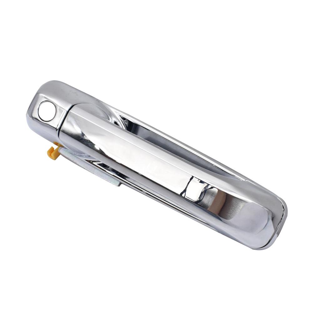 Front Left Exterior Door Handle For 2011-2018 Ram 1500 3500 Chrome With Key Hole