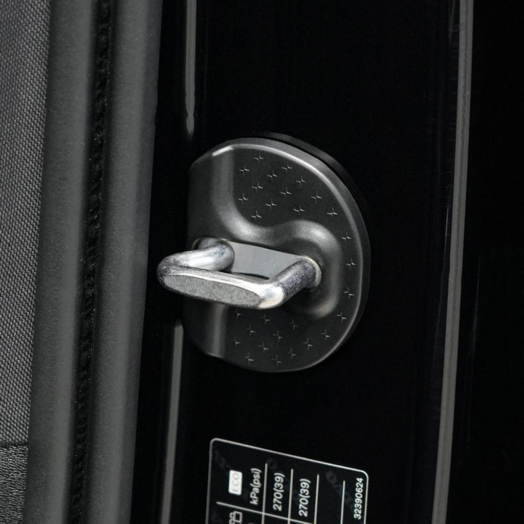 Volvo Car Door Lock Cover for XC60, S90, S60, V60, V90, XC40, XC90 - Latch Stopper Protective Sleeve