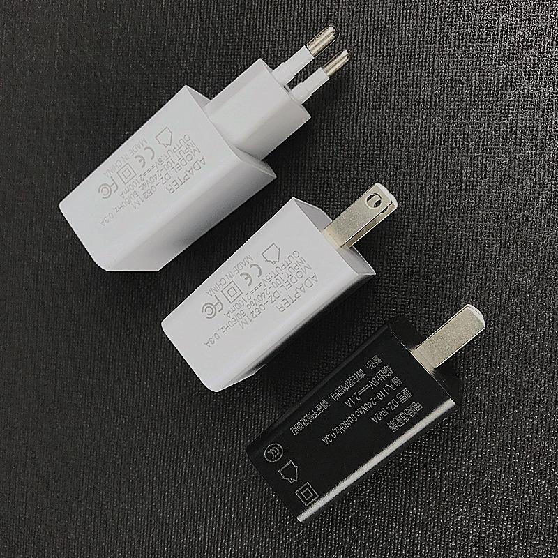 5V2A USB Smart Charger with 3C, FCC, and CE Certification for Mobile Phones