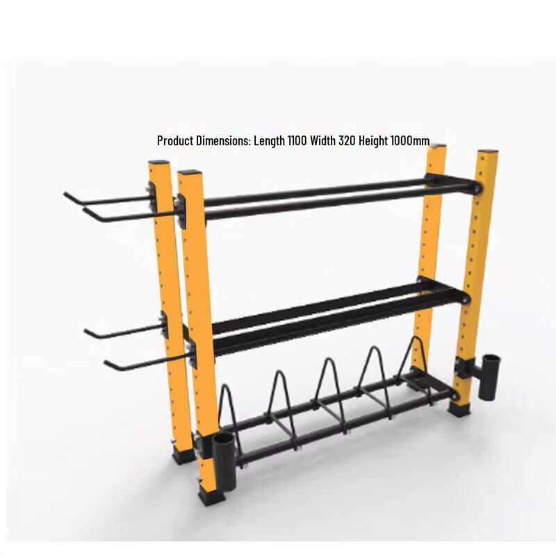 Gym & Yoga Studio Fitness Equipment Storage Rack