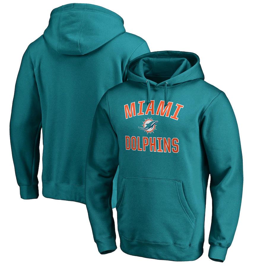 Men s Clothing European and American Sports Men s Hooded Sweater NFL Dolphins American Football Clothing S