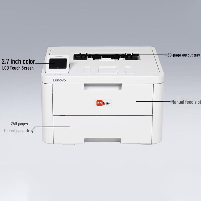 Lenovo LC2600DNW A4 Color Laser Printer CN plug (adapter included)