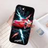 Auta Blesk McQueen Nový Prémiový Obal na Telefon pro iPhone 16 15 14 13 12 Pro Max Plus Mini