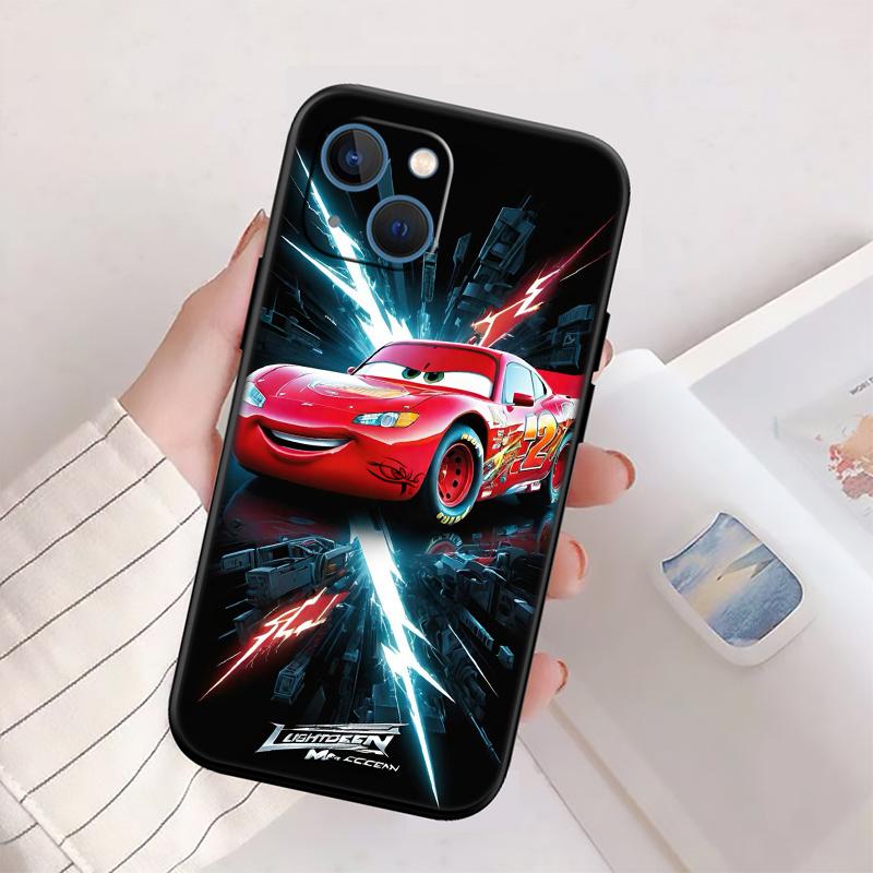 Auta Blesk McQueen Nový Prémiový Obal na Telefon pro iPhone 16 15 14 13 12 Pro Max Plus Mini