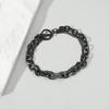 Men's Stylish Double Layer Stainless Steel Chain Bracelet