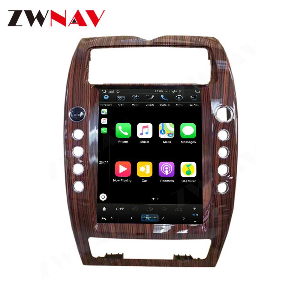 Android 9 Maserati Old President Navigation System - Brown/Black 04-12