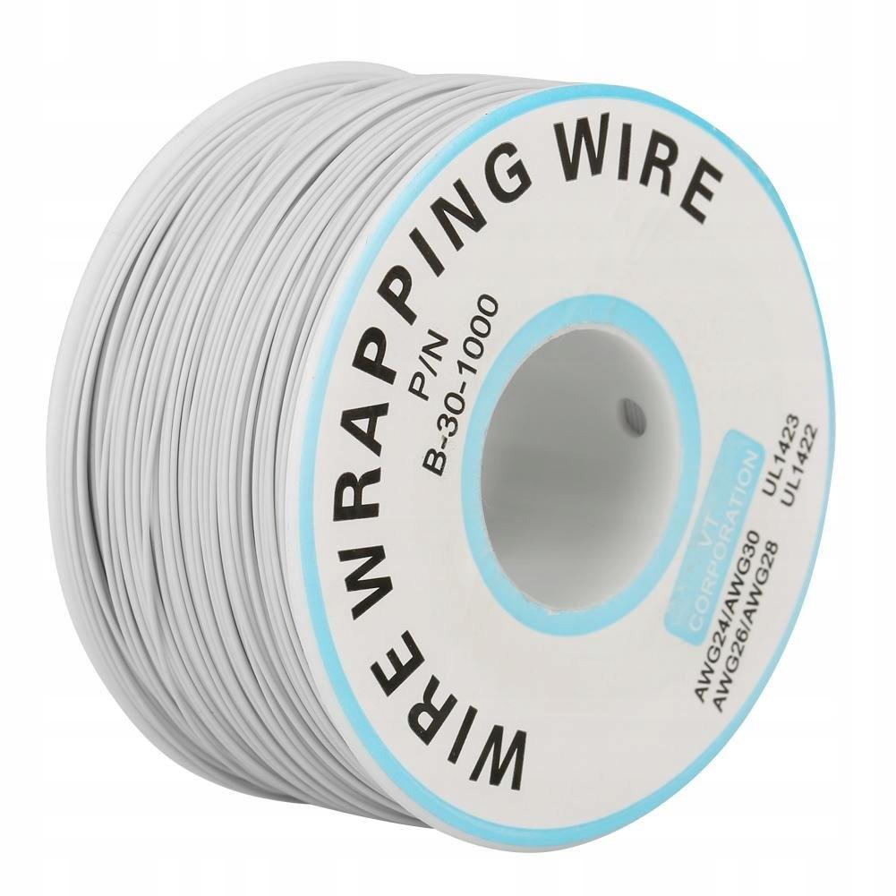 Kynar wire type AWG 0.25mm gray 200m